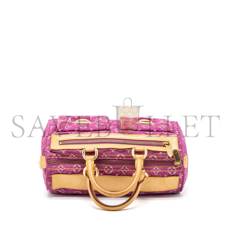 LOUIS VUITTON DENIM SPEEDY NEO MONOGRAM FUCHSIA (31*16.5*16cm)